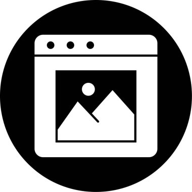 seo modern simgesinin vektör illüstrasyonu