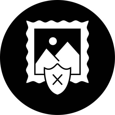 Modern b 'nin vektör illüstrasyonu eksik simgesi