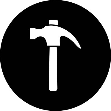 Tek bir simgenin vektör illüstrasyonu