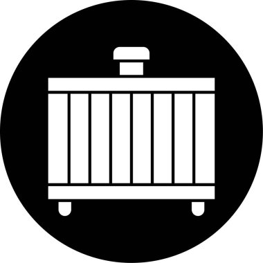 Modern b 'nin vektör illüstrasyonu eksik simgesi