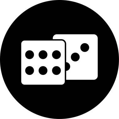 zar simgesi vektör illüstrasyonu