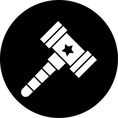 Siyah ve beyaz simgesinin vektör illüstrasyonu