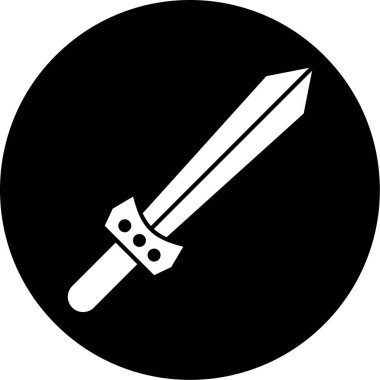 weapon vector icon modern simple background  
