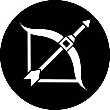 ok simgesinin vektör illüstrasyonu