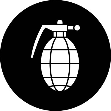 İzole edilmiş bir simge ögesinin vektör çizimi