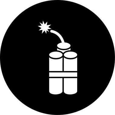 silah vektör simgesi modern basit arkaplan   