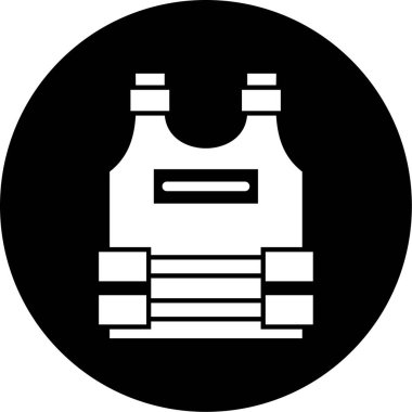 Modern simgenin vektör illüstrasyonu