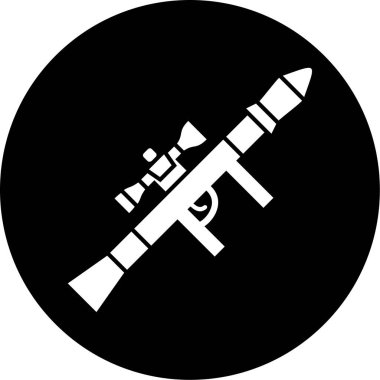 Askeri simgenin vektör illüstrasyonu