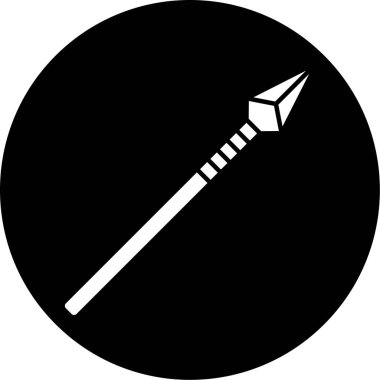 Silahın vektör simgesi, illüstrasyon