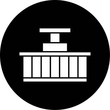 Vektör illüstrasyonu, simge ögesi arkaplanı