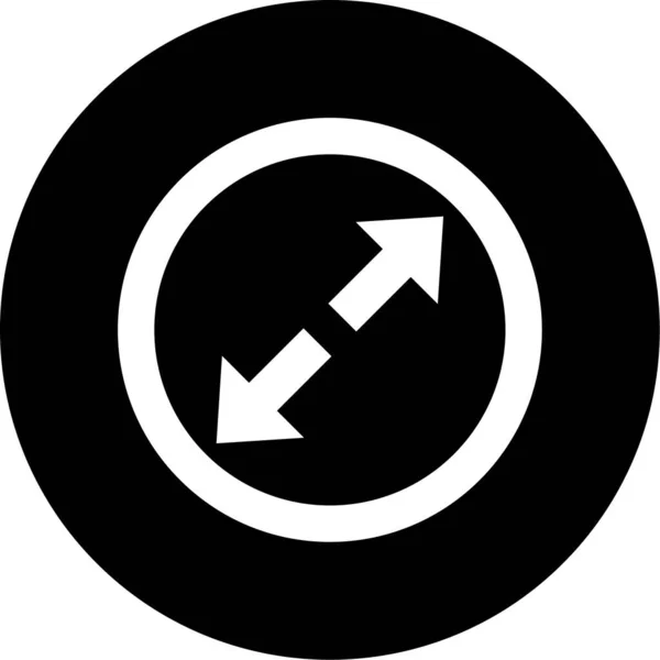 Illustration Arrows Modern Icon — Stok Vektör