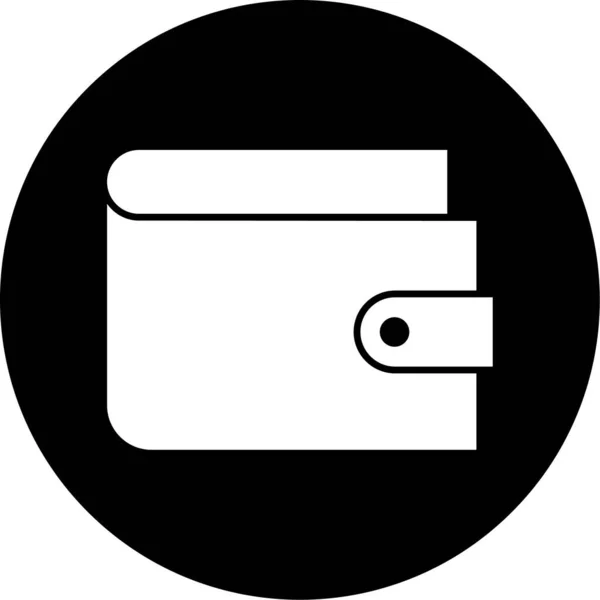 Vector Wallet Icon Illustration — Stock Vector