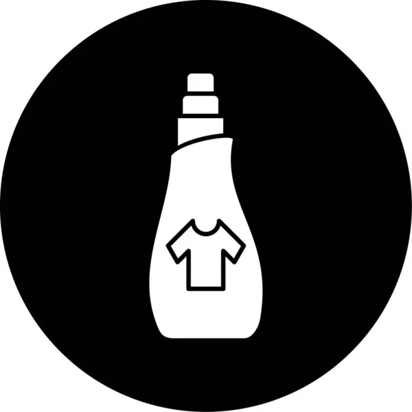 Vector Illustration Bottle Icon — Stock Vector