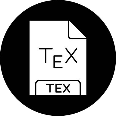 dosya biçimi simgesi, vektör illüstrasyonu