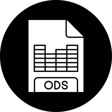 dosya biçimi simgesi, vektör illüstrasyonu