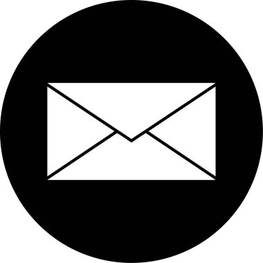 E- posta simgesi vektör illüstrasyonu