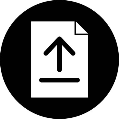 dosya biçimi simgesi, vektör illüstrasyonu