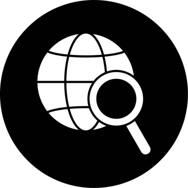 seo modern simgesinin vektör illüstrasyonu