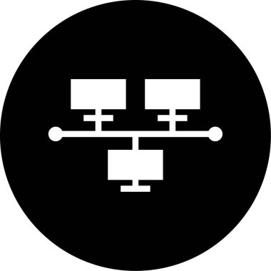 seo modern simgesinin vektör illüstrasyonu