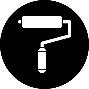 Boya silindiri. Basit resimleme