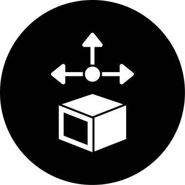 Seo simgesinin vektör illüstrasyonu