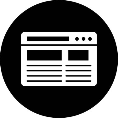 seo modern simgesinin vektör illüstrasyonu