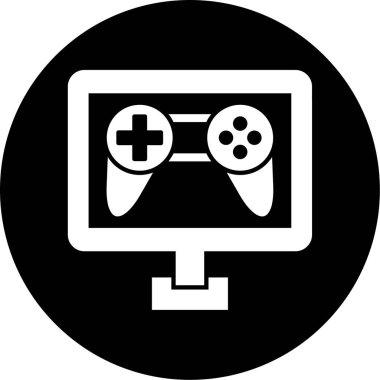 Video oyununun vektör illüstrasyonu