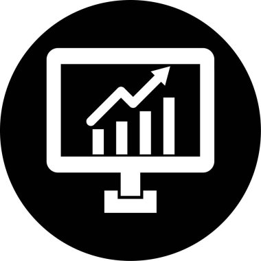 seo modern simgesinin vektör illüstrasyonu