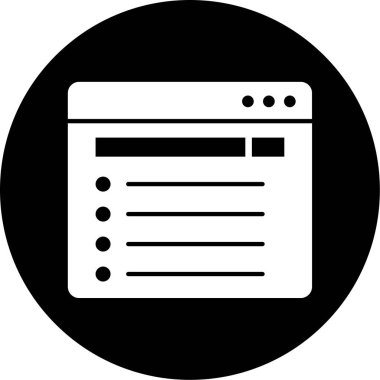 seo modern simgesinin vektör illüstrasyonu