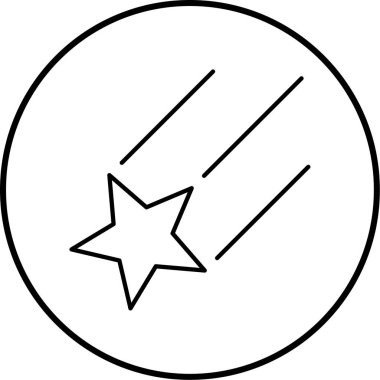 yıldız simgesi vektör illüstrasyonu