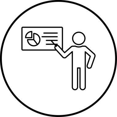 Seo simgesinin vektör illüstrasyonu