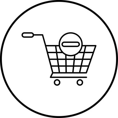 Alışveriş arabası. Basit tasarım