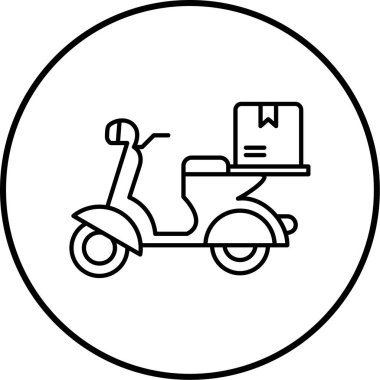 servis simgesi, vektör illüstrasyonu