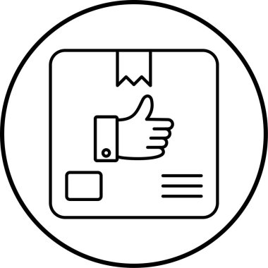 Bir alışveriş simgesinin vektör çizimi