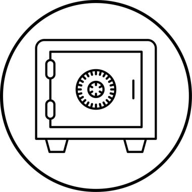 Güvenli kasa. Basit tasarım