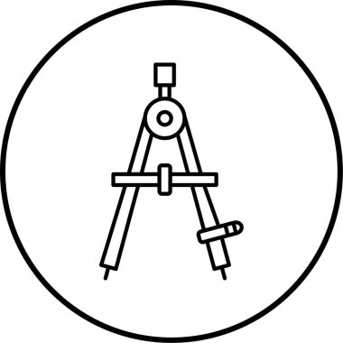 Bir okul simgesinin vektör illüstrasyonu