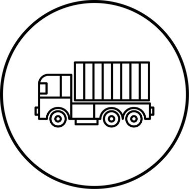 kamyon simgesi çizimi