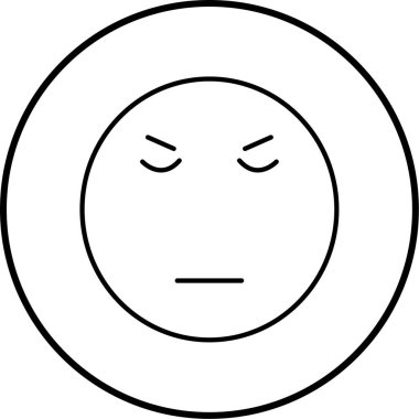 emoji. Web simgesi basit illüstrasyon