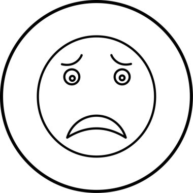 Yüz ifadeleri. Web simgesi