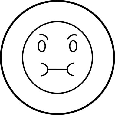 emoji. Web simgesi basit illüstrasyon