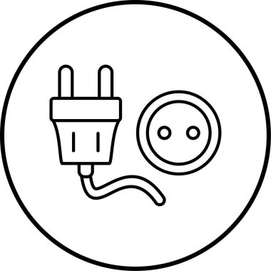 Tak vektör satırı simgesi