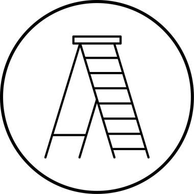 merdiven simgesi çizimi