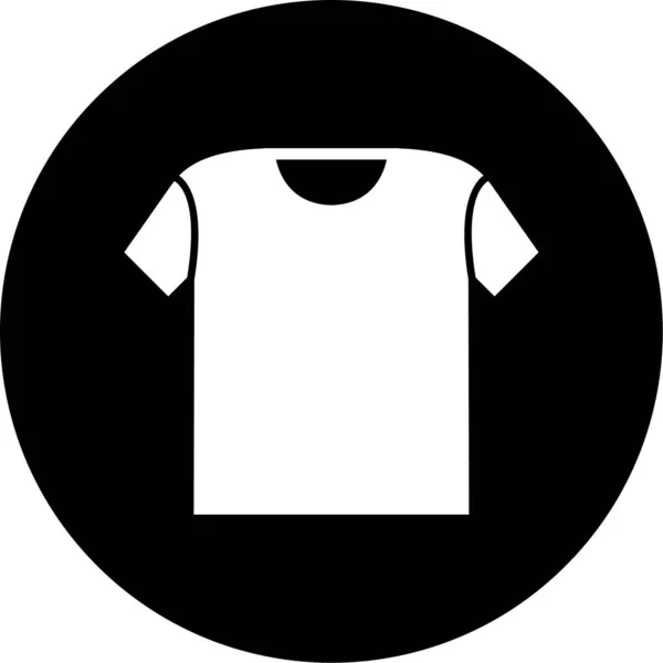 Ilustração Vetorial Ícone Camiseta —  Vetores de Stock