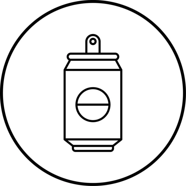 Soda Drink Symbol Vektor Illustration — Stockvektor