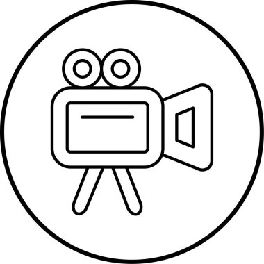 Video kamera. Basit resimleme