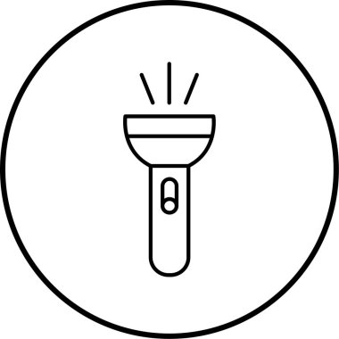 el feneri simge vektör çizim