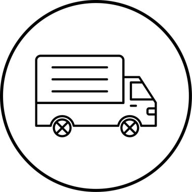 Taşıma simgesinin vektör illüstrasyonu