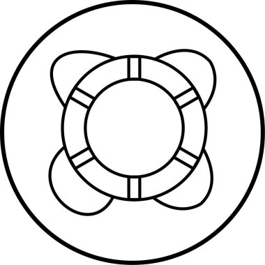 Simge vektör çizim şamandıra