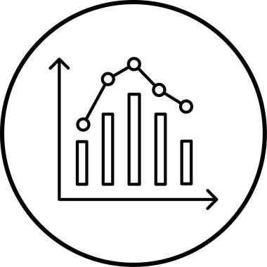 İş grafiğinin vektör illüstrasyonu