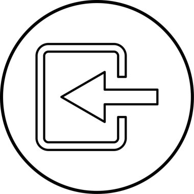 ok simgesinin vektör illüstrasyonu